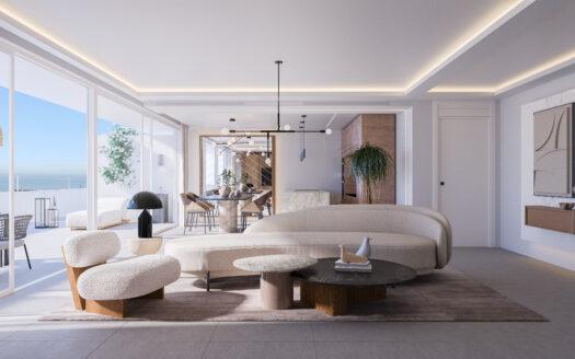 LUJOSO APARTAMENTO DE 2 DORMITORIOS CON VISTAS AL MAR EN EL HIGUERÓN, FUENGIROLA